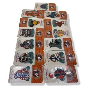 Vintage 90s NBA Iron On Patches
